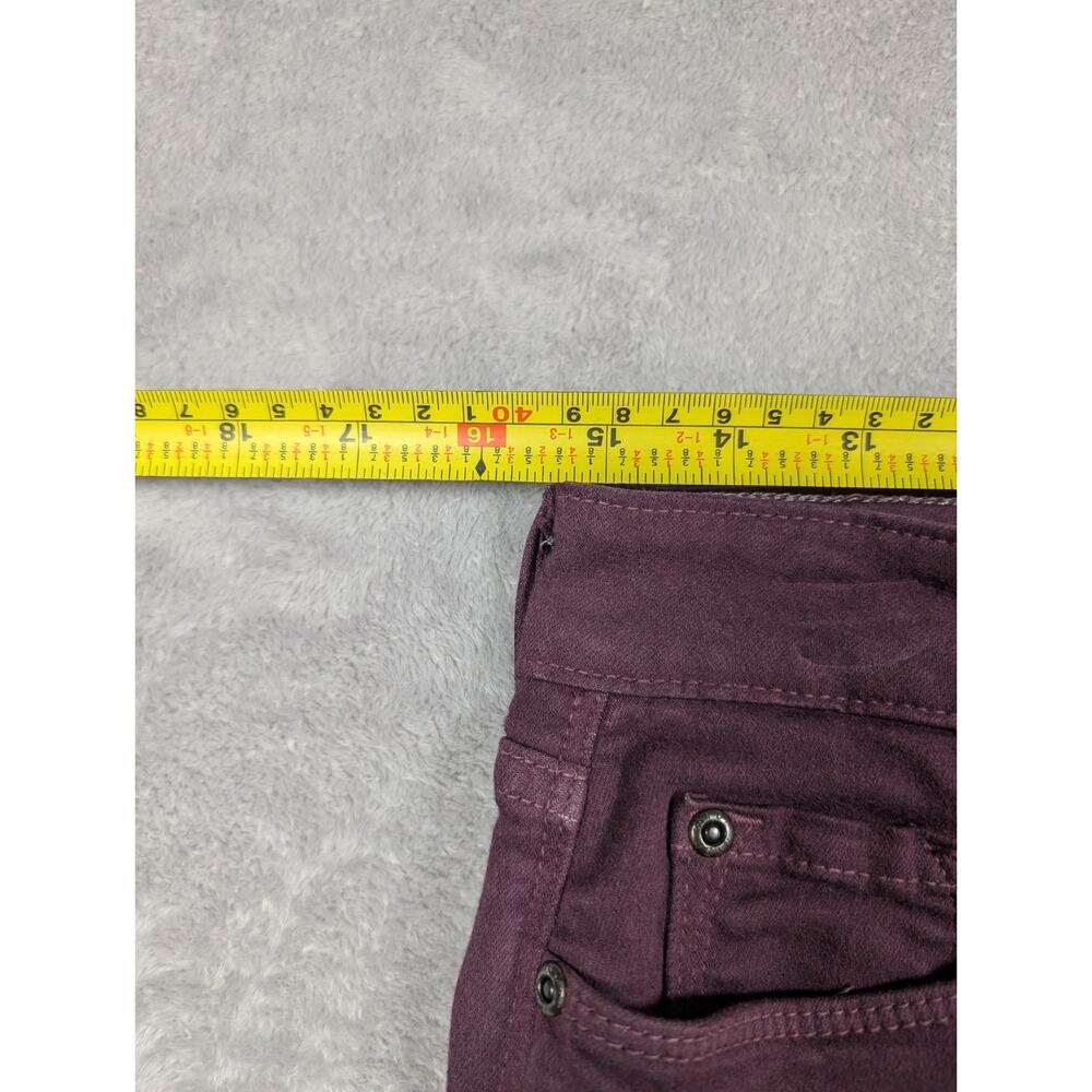 Gloria Vanderbilt Marilyn Straight Jeans Womens Size 10 30 Waist Plum Casual - Picture 4 of 9